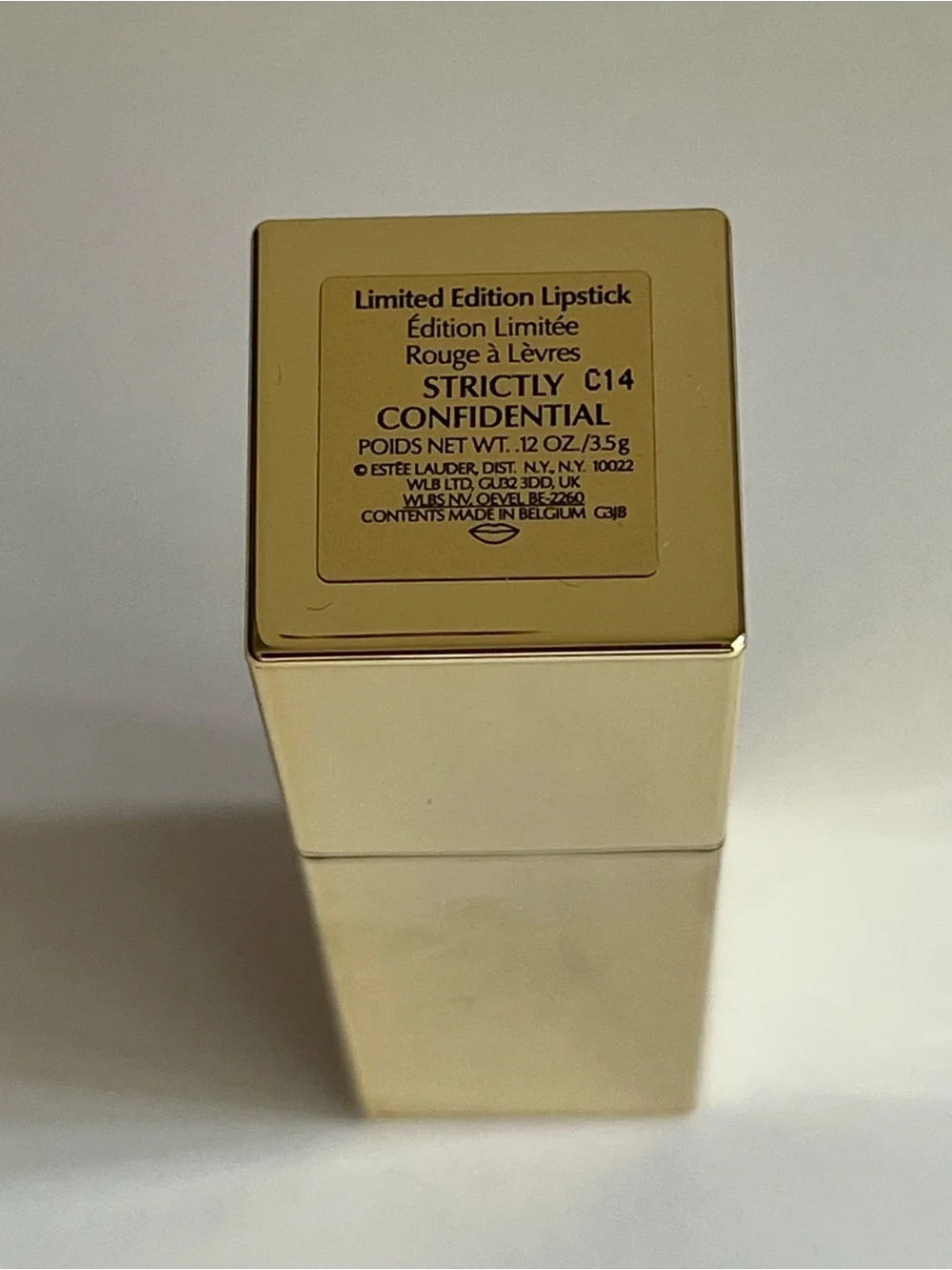 Estée Lauder Limited Edition Lipstick C14 Strictly Confidential New No Box